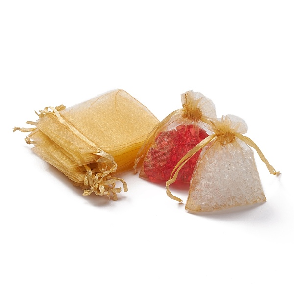PandaHall Organza Gift Bags with Drawstring, Jewelry Pouches, Wedding Party Christmas Favor Gift Bags, Goldenrod, 9x7cm Organza Rectangle..., Gold
PandaHall Organza Gift Bags with Drawstring, Jewelry Pouches, Wedding Party Christmas Favor Gift Bags, Goldenrod, 9x7cm Organza Rectangle..., Gold