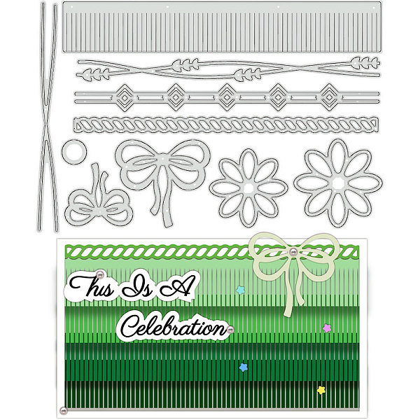 PandaHall BENECREAT Tassel Ornaments Cutting Dies for DIY Scrapbook Card, Flower Template Mould Tassel Pattern Unique Scrapbooking DIY...
PandaHall BENECREAT Tassel Ornaments Cutting Dies for DIY Scrapbook Card, Flower Template Mould Tassel Pattern Unique Scrapbooking DIY...