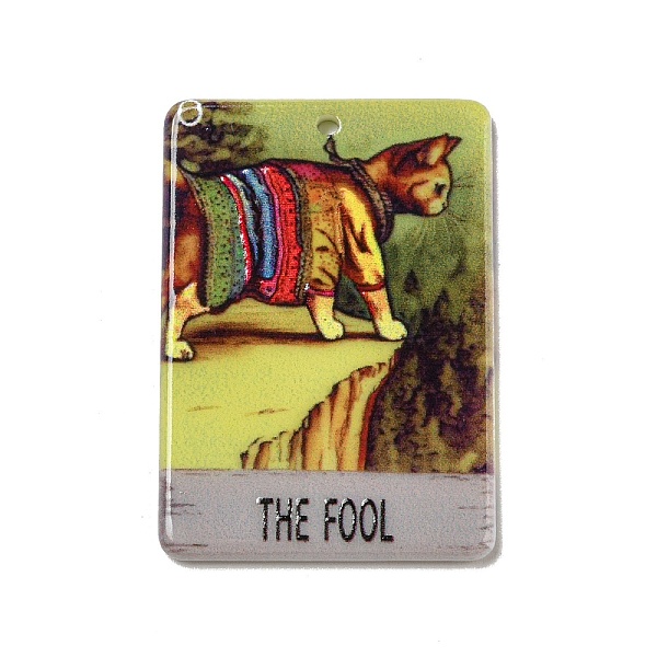 PandaHall Acrylic Pendants, Rectangle with Tarot, Tree, 38.5x27x2mm, Hole: 1.8mm Acrylic Tree
PandaHall Acrylic Pendants, Rectangle with Tarot, Tree, 38.5x27x2mm, Hole: 1.8mm Acrylic Tree