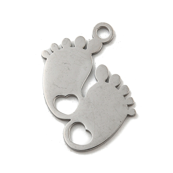 PandaHall 304 Stainless Steel Pendants, Laser Cut, Footprint Charm, Stainless Steel Color, 26x21.5x1mm, Hole: 2.5mm 304 Stainless Steel...
PandaHall 304 Stainless Steel Pendants, Laser Cut, Footprint Charm, Stainless Steel Color, 26x21.5x1mm, Hole: 2.5mm 304 Stainless Steel...