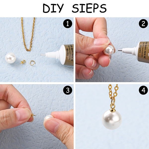 PandaHall 304 Stainless Steel Cup Pearl Peg Bails Pin Pendants, For Half Drilled Beads, Golden, 7x4mm, Hole: 1.6mm, Pin: 0.6mm 304 Stainless...
PandaHall 304 Stainless Steel Cup Pearl Peg Bails Pin Pendants, For Half Drilled Beads, Golden, 7x4mm, Hole: 1.6mm, Pin: 0.6mm 304 Stainless...