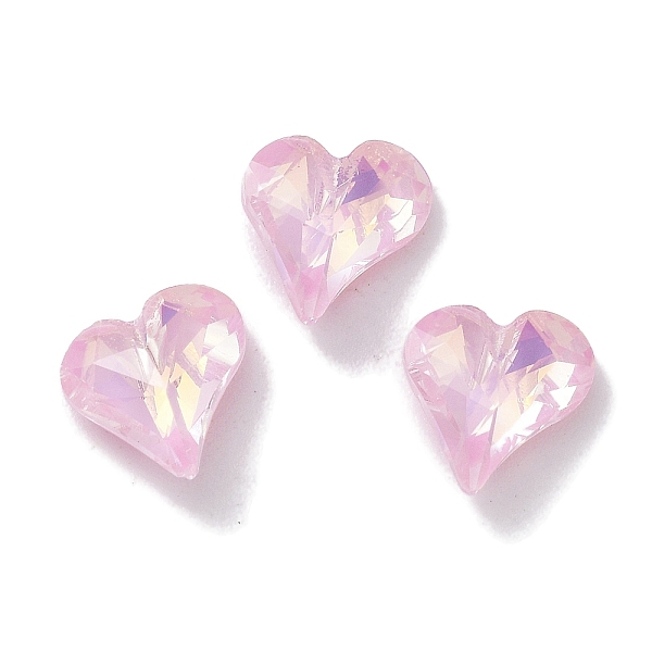PandaHall Glass Rhinestone Cabochons, Point Back & Back Plated, Faceted, Heart, Light Rose, 9x8x3.5mm Glass Rhinestone Heart Pink
PandaHall Glass Rhinestone Cabochons, Point Back & Back Plated, Faceted, Heart, Light Rose, 9x8x3.5mm Glass Rhinestone Heart Pink