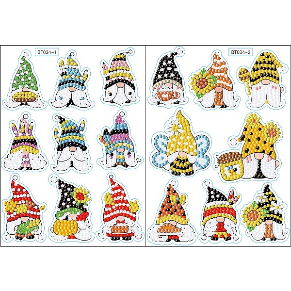 PandaHall DIY Thanksgiving Day Theme Diamond Painting Sticker Kits, including PVC Self Adhesive Sticker, Resin Rhinestones, Diamond Sticky..., Multicolor
PandaHall DIY Thanksgiving Day Theme Diamond Painting Sticker Kits, including PVC Self Adhesive Sticker, Resin Rhinestones, Diamond Sticky..., Multicolor