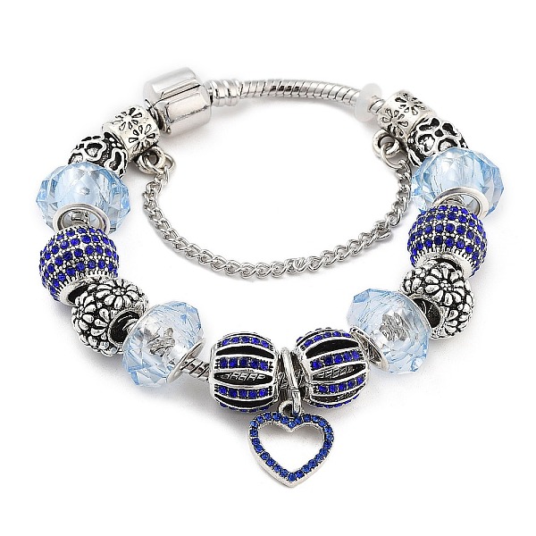 PandaHall Tibetan Style Alloy European Bracelets, Heart Charm Bracelets for Women, Antique Silver, Inner Diameter: 2 inch(5.2cm) Alloy Heart
PandaHall Tibetan Style Alloy European Bracelets, Heart Charm Bracelets for Women, Antique Silver, Inner Diameter: 2 inch(5.2cm) Alloy Heart