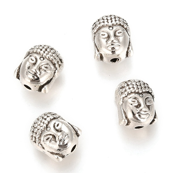 PandaHall Tibetan Style Alloy Beads, Buddha Head, Antique Silver, 10x8.5x8mm, Hole: 1.5mm Alloy Others
PandaHall Tibetan Style Alloy Beads, Buddha Head, Antique Silver, 10x8.5x8mm, Hole: 1.5mm Alloy Others