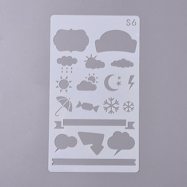 PandaHall Plastic Drawing Stencil, Drawing Scale Template, For DIY Scrapbooking, White, 17.9x10.2x0.04cm Plastic White
PandaHall Plastic Drawing Stencil, Drawing Scale Template, For DIY Scrapbooking, White, 17.9x10.2x0.04cm Plastic White