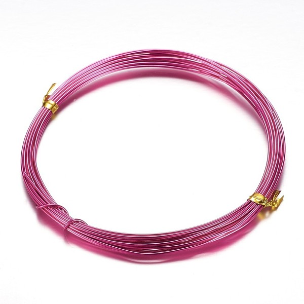PandaHall Round Aluminum Wire, Bendable Metal Craft Wire, for DIY Arts and Craft Projects, Camellia, 12 Gauge, 2mm, 5m/roll(16.4 Feet/roll)..., Pink
PandaHall Round Aluminum Wire, Bendable Metal Craft Wire, for DIY Arts and Craft Projects, Camellia, 12 Gauge, 2mm, 5m/roll(16.4 Feet/roll)..., Pink