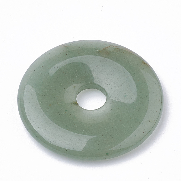 PandaHall Natural Green Aventurine Pendants, Disc, 40x6mm, Hole: 8mm Green Aventurine Donut
PandaHall Natural Green Aventurine Pendants, Disc, 40x6mm, Hole: 8mm Green Aventurine Donut