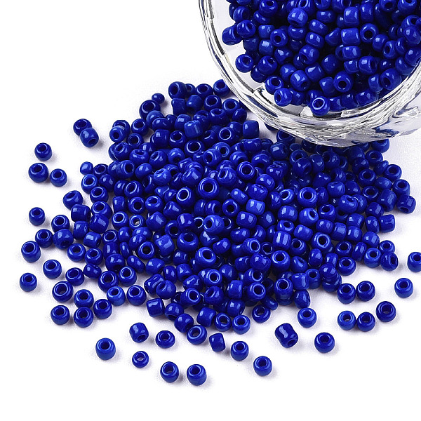PandaHall Glass Seed Beads, Opaque Colours Seed, Small Craft Beads for DIY Jewelry Making, Round, Blue, 2mm, Hole:1mm, about 30000pcs/pound...
PandaHall Glass Seed Beads, Opaque Colours Seed, Small Craft Beads for DIY Jewelry Making, Round, Blue, 2mm, Hole:1mm, about 30000pcs/pound...
