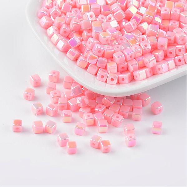 PandaHall Eco-Friendly Poly Styrene Acrylic Beads, AB color, Cube, Pink, 4x4mm, Hole: 1mm, about 8000pcs/500g Acrylic Cube Pink
PandaHall Eco-Friendly Poly Styrene Acrylic Beads, AB color, Cube, Pink, 4x4mm, Hole: 1mm, about 8000pcs/500g Acrylic Cube Pink