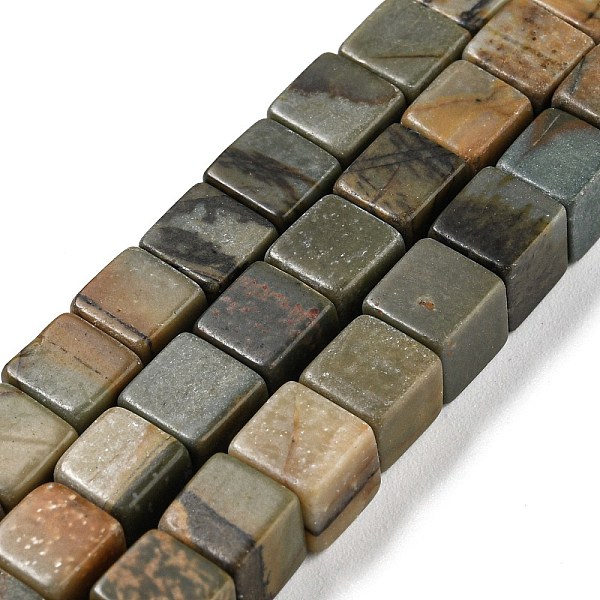PandaHall Natural Polychrome Jasper/Picasso Stone/Picasso Jasper Beads Strands, Cube, 6~6.5x6~6.5x6~6.5mm, Hole: 1.2mm, about...
PandaHall Natural Polychrome Jasper/Picasso Stone/Picasso Jasper Beads Strands, Cube, 6~6.5x6~6.5x6~6.5mm, Hole: 1.2mm, about...