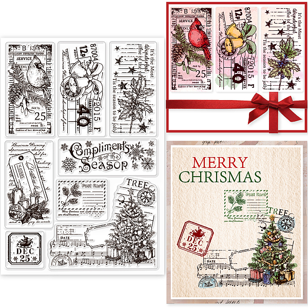 PandaHall GLOBLELAND Retro Christmas Label Clear Stamps for DIY Scrapbooking Vintage Christmas Bookmarks Silicone Clear Stamp Seals...
PandaHall GLOBLELAND Retro Christmas Label Clear Stamps for DIY Scrapbooking Vintage Christmas Bookmarks Silicone Clear Stamp Seals...