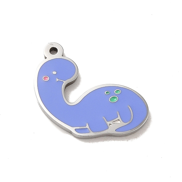 PandaHall 304 Stainless Steel Pendants, with Enamel, Dinosaur Charm, Stainless Steel Color, 16x13x1.5mm, Hole: 1mm Stainless Steel+Enamel...
PandaHall 304 Stainless Steel Pendants, with Enamel, Dinosaur Charm, Stainless Steel Color, 16x13x1.5mm, Hole: 1mm Stainless Steel+Enamel...