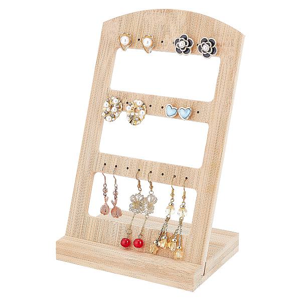 PandaHall AHANDMAKER Wood Earring Stud Display Pegboard, 3 Row 24 Holes Jewelry Display Stand, Earring Display Rack, Earring Hanger Board..., Orange
PandaHall AHANDMAKER Wood Earring Stud Display Pegboard, 3 Row 24 Holes Jewelry Display Stand, Earring Display Rack, Earring Hanger Board..., Orange