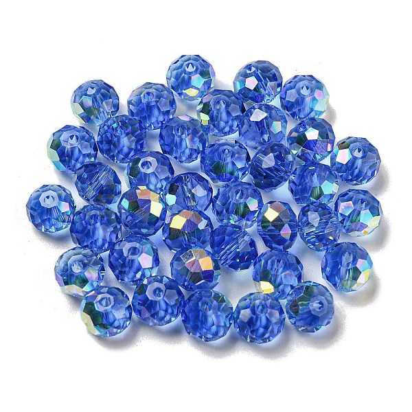 PandaHall Electroplate Glass Beads, Rondelle, Royal Blue, 8x6mm, Hole: 1.6mm, 100pcs/bag Glass Rondelle
PandaHall Electroplate Glass Beads, Rondelle, Royal Blue, 8x6mm, Hole: 1.6mm, 100pcs/bag Glass Rondelle