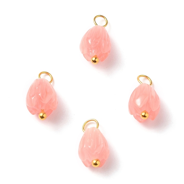 PandaHall Synthetic Coral Charms, with Golden Brass Ball Head Pins, Dyed, Bud, Light Coral, 13x7mm, Hole: 3mm Synthetic Coral Others
PandaHall Synthetic Coral Charms, with Golden Brass Ball Head Pins, Dyed, Bud, Light Coral, 13x7mm, Hole: 3mm Synthetic Coral Others