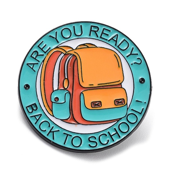 PandaHall Back to School Theme Enamel Pins, Black Alloy Brooch for Backpack Clothes, Backpack, 30x1mm Alloy+Enamel Bag
PandaHall Back to School Theme Enamel Pins, Black Alloy Brooch for Backpack Clothes, Backpack, 30x1mm Alloy+Enamel Bag