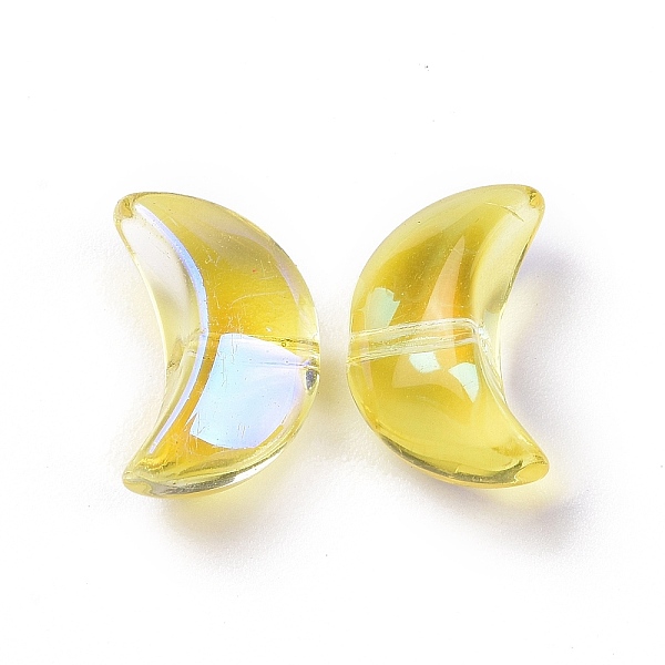 PandaHall Transparent Electroplate Glass Beads, AB Color Plated, Moon, Yellow, 14x9x6.5mm, Hole: 1.2mm Glass Moon Yellow
PandaHall Transparent Electroplate Glass Beads, AB Color Plated, Moon, Yellow, 14x9x6.5mm, Hole: 1.2mm Glass Moon Yellow