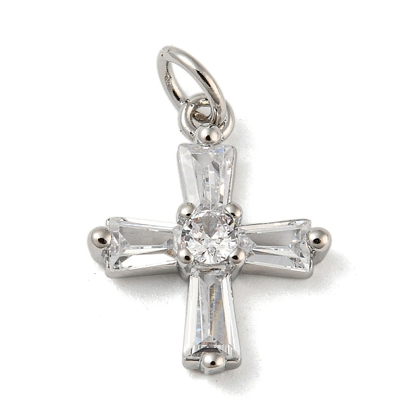 PandaHall Rack Plating Brass Micro Pave Cubic Zirconia Pendants, with Jump Ring, Cadmium Free & Lead Free, Long-Lasting Plated, Cross..., Clear
PandaHall Rack Plating Brass Micro Pave Cubic Zirconia Pendants, with Jump Ring, Cadmium Free & Lead Free, Long-Lasting Plated, Cross..., Clear