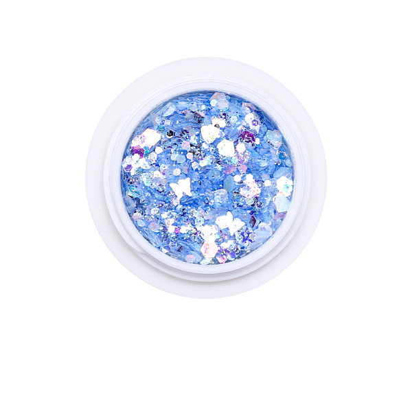 PandaHall Shiny Nail Art Decoration Accessories, with Glitter Powder and Sequins, DIY Sparkly Paillette Tips Nail, Deep Sky Blue...
PandaHall Shiny Nail Art Decoration Accessories, with Glitter Powder and Sequins, DIY Sparkly Paillette Tips Nail, Deep Sky Blue...