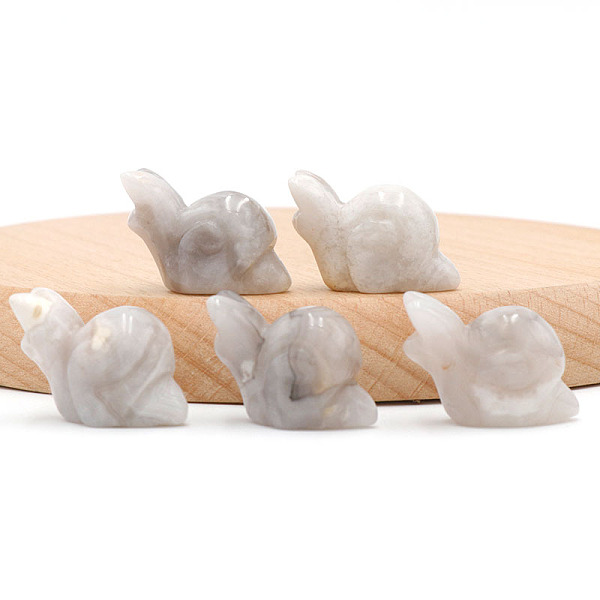 PandaHall Natural Agate Carved Healing Snail Figurines, Reiki Energy Stone Display Decorations, 18x26mm Natural Agate Snail
PandaHall Natural Agate Carved Healing Snail Figurines, Reiki Energy Stone Display Decorations, 18x26mm Natural Agate Snail