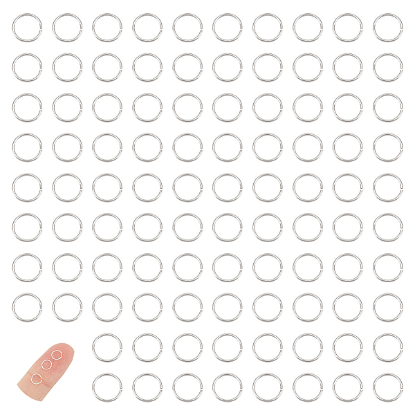PandaHall Unicraftale 150Pcs 925 Sterling Silver Open Jump Rings, Round Rings, Silver, 26 Gauge, 5x0.4mm, Inner Diameter: 4mm Sterling...
PandaHall Unicraftale 150Pcs 925 Sterling Silver Open Jump Rings, Round Rings, Silver, 26 Gauge, 5x0.4mm, Inner Diameter: 4mm Sterling...