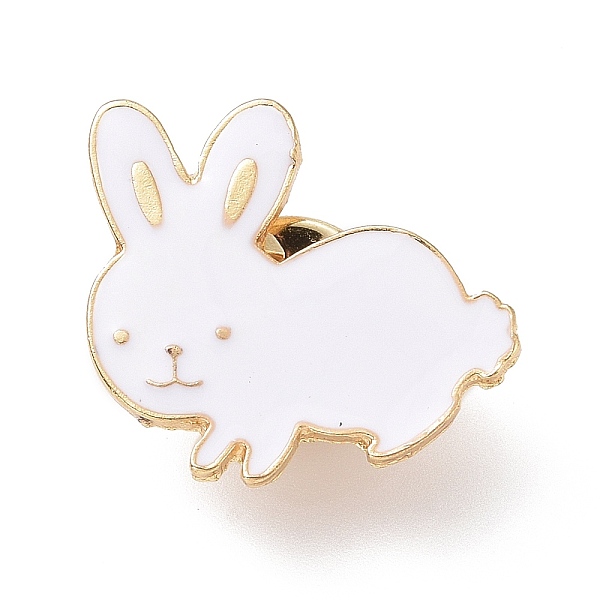 PandaHall Rabbit Enamel Pin, Animal Alloy Badge for Backpack Clothes, Light Gold, White, 21x23x1.5mm Alloy+Enamel White
PandaHall Rabbit Enamel Pin, Animal Alloy Badge for Backpack Clothes, Light Gold, White, 21x23x1.5mm Alloy+Enamel White
