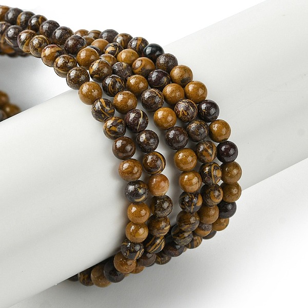 PandaHall Natural Miriam Stone Beads Strands, Round, 3mm, Hole: 0.5mm, about 127pcs/strand, 15.75''(40cm) Miriam Stone Round
PandaHall Natural Miriam Stone Beads Strands, Round, 3mm, Hole: 0.5mm, about 127pcs/strand, 15.75''(40cm) Miriam Stone Round