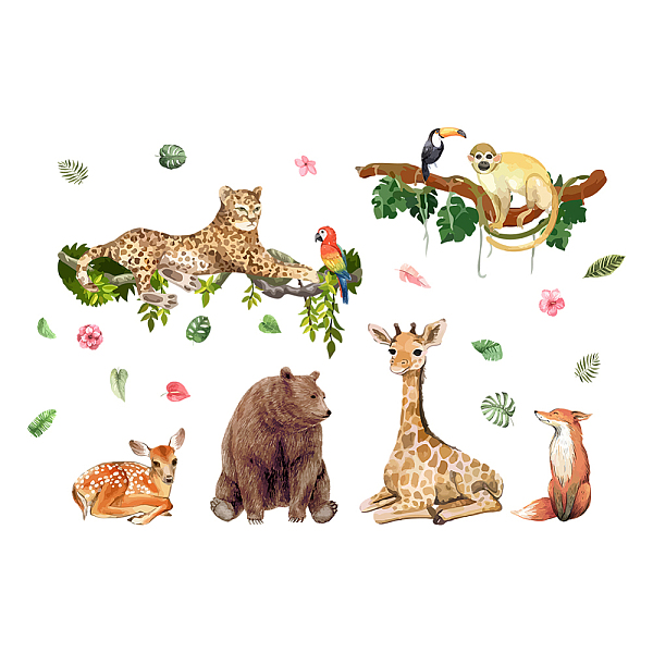 PandaHall PVC Wall Stickers, Wall Decoration, Animal Pattern, 900x280mm Plastic Other Animal Black
PandaHall PVC Wall Stickers, Wall Decoration, Animal Pattern, 900x280mm Plastic Other Animal Black
