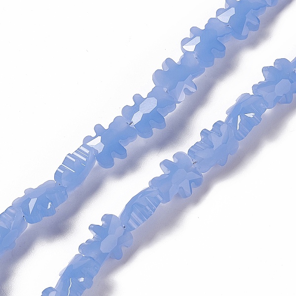 PandaHall Electroplate Glass Beads Strands, Faceted, Bear, Cornflower Blue, 8.5x9.5x4mm, Hole: 1mm, about 80pcs/strand, 25.20 inch(64cm)...
PandaHall Electroplate Glass Beads Strands, Faceted, Bear, Cornflower Blue, 8.5x9.5x4mm, Hole: 1mm, about 80pcs/strand, 25.20 inch(64cm)...