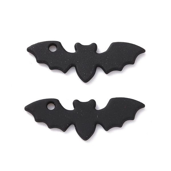 PandaHall Spray Painted Alloy Pendants, Bat, Black, 9x24.5x1.5mm, Hole: 1.4mm Alloy Bat Black
PandaHall Spray Painted Alloy Pendants, Bat, Black, 9x24.5x1.5mm, Hole: 1.4mm Alloy Bat Black