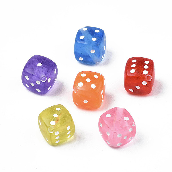 PandaHall Transparent Acrylic Beads, Craft Style, Dice, Mixed Color, 10x10x10mm, Hole: 1.2mm, about 1000pcs/500g Acrylic Dice Multicolor
PandaHall Transparent Acrylic Beads, Craft Style, Dice, Mixed Color, 10x10x10mm, Hole: 1.2mm, about 1000pcs/500g Acrylic Dice Multicolor