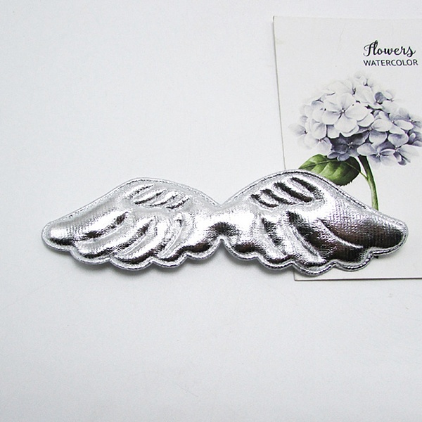 PandaHall Cloth Embossing Wings, Decorate Accessories, Silver, 29x105x4mm Cloth Wing Silver
PandaHall Cloth Embossing Wings, Decorate Accessories, Silver, 29x105x4mm Cloth Wing Silver