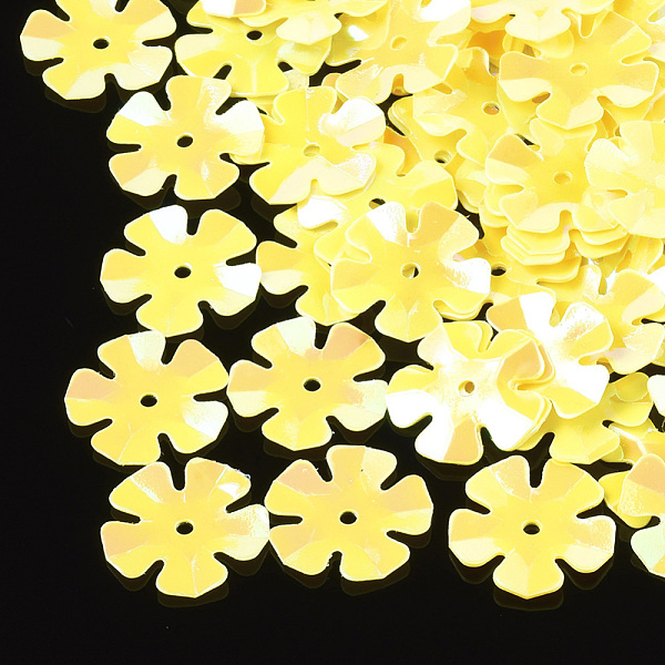 PandaHall Ornament Accessories, PVC Plastic Paillette/Sequins Beads, Flower, Gold, 13.5~14x13.5~14x0.6mm, Hole: 1.4mm, about 10000pcs/500g...
PandaHall Ornament Accessories, PVC Plastic Paillette/Sequins Beads, Flower, Gold, 13.5~14x13.5~14x0.6mm, Hole: 1.4mm, about 10000pcs/500g...