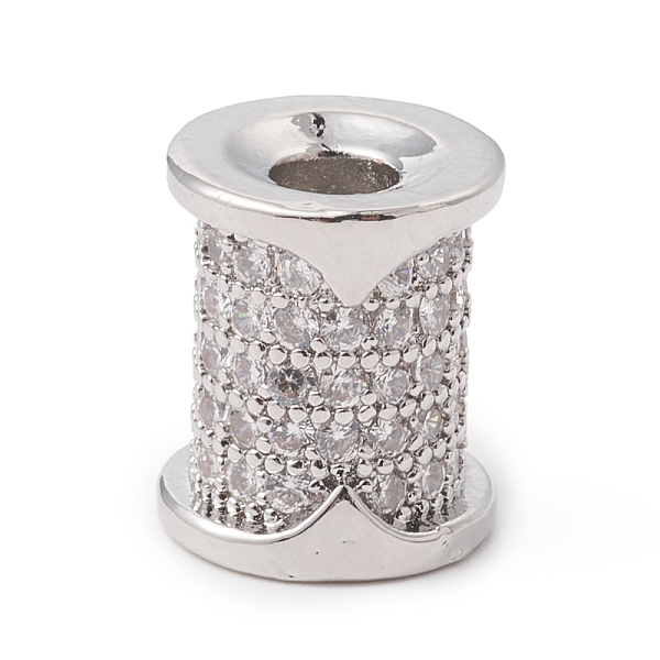 PandaHall Eco-Friendly Rack Plating Brass Micro Pave Cubic Zirconia Beads, Long-Lasting Plated, Lead Free & Cadmium Free, Column, Real..., Clear
PandaHall Eco-Friendly Rack Plating Brass Micro Pave Cubic Zirconia Beads, Long-Lasting Plated, Lead Free & Cadmium Free, Column, Real..., Clear