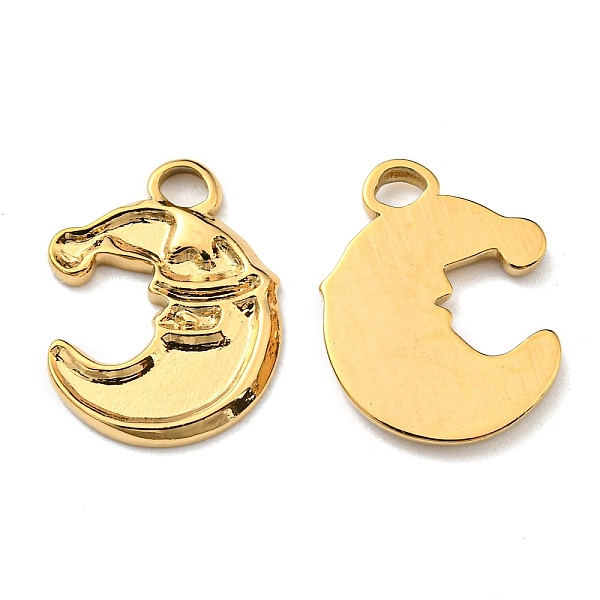 PandaHall Ion Plating(IP) 304 Stainless Steel Pendants, Manual Polishing, Christmas Theme, Moon Charms, Golden, 16x12x1.5mm, Hole: 2mm 304...
PandaHall Ion Plating(IP) 304 Stainless Steel Pendants, Manual Polishing, Christmas Theme, Moon Charms, Golden, 16x12x1.5mm, Hole: 2mm 304...