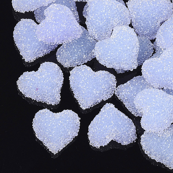 PandaHall Resin Cabochons, with Crystal Grade A Rhinestones, Heart, Light Steel Blue, 19.5x20x8mm Resin Heart Blue
PandaHall Resin Cabochons, with Crystal Grade A Rhinestones, Heart, Light Steel Blue, 19.5x20x8mm Resin Heart Blue