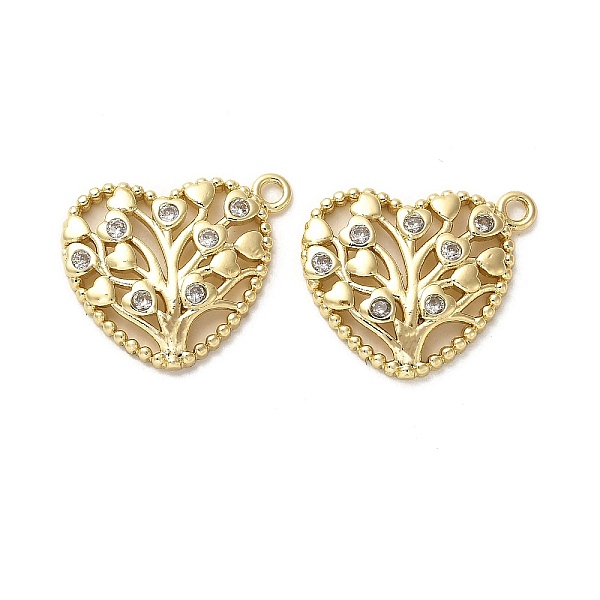 PandaHall Brass Micro Pave Cubic Zirconia Pendants, Long-Lasting Plated, Heart, Golden, 16.5x19.5x3mm, Hole: 1.2mm Brass+Cubic Zirconia..., Clear
PandaHall Brass Micro Pave Cubic Zirconia Pendants, Long-Lasting Plated, Heart, Golden, 16.5x19.5x3mm, Hole: 1.2mm Brass+Cubic Zirconia..., Clear