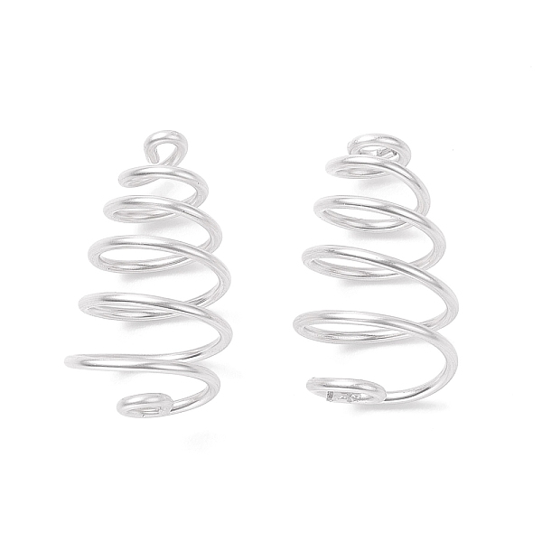 PandaHall Brass Wire Pendants, Spiral Bead Cage Pendants, Silver, 21x6~12.5mm, Hole: 10.5mm Brass Others
PandaHall Brass Wire Pendants, Spiral Bead Cage Pendants, Silver, 21x6~12.5mm, Hole: 10.5mm Brass Others