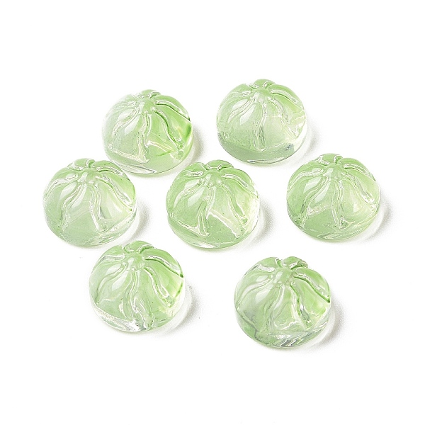 PandaHall Transparent Spray Painted Glass Beads, Steamed Stuffed Bun Shape, Light Green, 12x8mm, Hole: 1.2mm Glass Food
PandaHall Transparent Spray Painted Glass Beads, Steamed Stuffed Bun Shape, Light Green, 12x8mm, Hole: 1.2mm Glass Food
