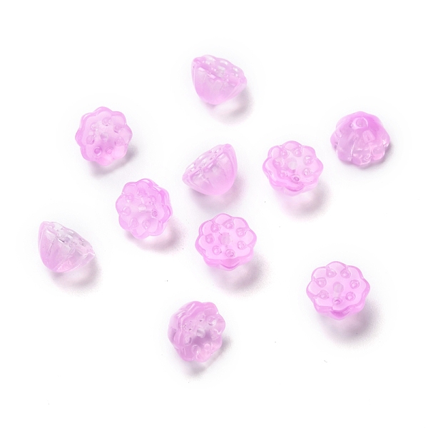 PandaHall Transparent Glass Beads, Lotus Pod, Violet, 10.5x6.5mm, Hole: 1.4mm Glass Flower Purple
PandaHall Transparent Glass Beads, Lotus Pod, Violet, 10.5x6.5mm, Hole: 1.4mm Glass Flower Purple