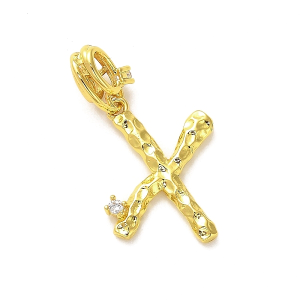 PandaHall Rack Plating Brass Micro Pave Cubic Zirconia European Dangle Charms, Large Hole Letter Pendant, Real 18K Gold Plated, Long-Lasting..., Clear
PandaHall Rack Plating Brass Micro Pave Cubic Zirconia European Dangle Charms, Large Hole Letter Pendant, Real 18K Gold Plated, Long-Lasting..., Clear
