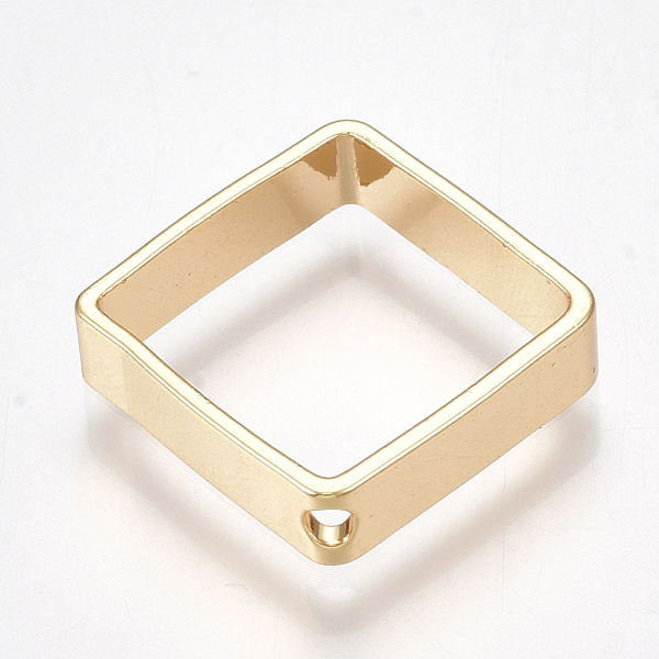 PandaHall Brass Pendants, Rhombus, Nickel Free, Real 18K Gold Plated, 20x20x4mm, Hole: 1.8mm Brass Rhombus
PandaHall Brass Pendants, Rhombus, Nickel Free, Real 18K Gold Plated, 20x20x4mm, Hole: 1.8mm Brass Rhombus