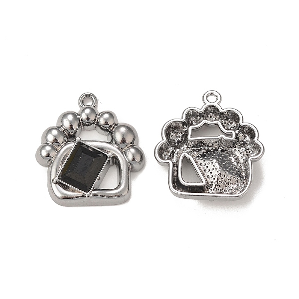 PandaHall Rack Plating Alloy Glass Pendants, Bag Shape, Gunmetal & Platinum, Black, 22x20x5mm, Hole: 1.5mm Alloy+Glass Bag Black
PandaHall Rack Plating Alloy Glass Pendants, Bag Shape, Gunmetal & Platinum, Black, 22x20x5mm, Hole: 1.5mm Alloy+Glass Bag Black