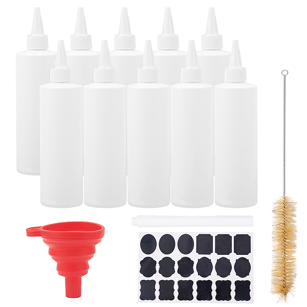 PandaHall DIY Glue Bottles Kit, with Plastic Glue Bottles & Tip Caps, Silicone Funnel Hopper, Pig Hair Beaker Brush, Chalkboard Sticker..., White
PandaHall DIY Glue Bottles Kit, with Plastic Glue Bottles & Tip Caps, Silicone Funnel Hopper, Pig Hair Beaker Brush, Chalkboard Sticker..., White