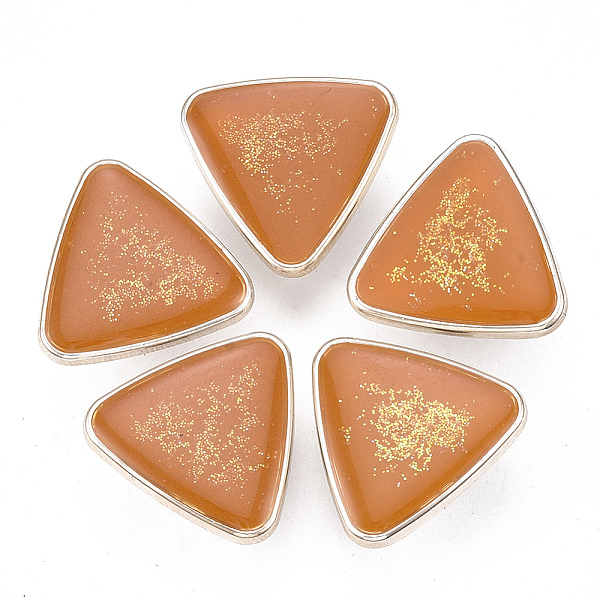 PandaHall CCB Plastic Shank Buttons, with Enamel and Glitter Powder, Triangle, Rose Gold, Dark Orange, 21.5x22.5x10.5mm, Hole: 3mm Plastic...
PandaHall CCB Plastic Shank Buttons, with Enamel and Glitter Powder, Triangle, Rose Gold, Dark Orange, 21.5x22.5x10.5mm, Hole: 3mm Plastic...