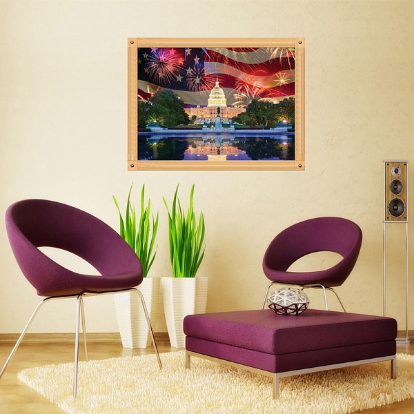 PandaHall DIY American Independence Day Theme Diamond Painting Kits, Including 1Pcs Canvas Cloth, 22 Bags Resin Rhinestones, 1Pc Diamond...
PandaHall DIY American Independence Day Theme Diamond Painting Kits, Including 1Pcs Canvas Cloth, 22 Bags Resin Rhinestones, 1Pc Diamond...