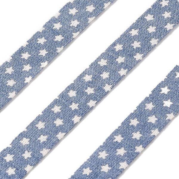 PandaHall 5M Cotton Linen Strar Printed Ribon, Garment Accessories, Steel Blue, 3/8 inch(10mm), about 5.47 Yards(5m)/Roll Cotton Star
PandaHall 5M Cotton Linen Strar Printed Ribon, Garment Accessories, Steel Blue, 3/8 inch(10mm), about 5.47 Yards(5m)/Roll Cotton Star