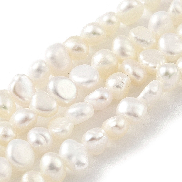 PandaHall Natural Cultured Freshwater Pearl Beads Strands, Two Sides Polished, Grade 6A+, Floral White, 3~4mm, Hole: 0.5mm, about...
PandaHall Natural Cultured Freshwater Pearl Beads Strands, Two Sides Polished, Grade 6A+, Floral White, 3~4mm, Hole: 0.5mm, about...