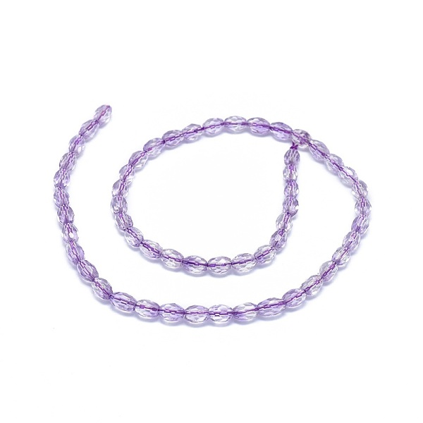 PandaHall Natural Amethyst Bead Strands, Faceted, Oval, 6.5x5mm, Hole: 0.7mm, about 55pcs/strand, 15.55 inch Amethyst Oval
PandaHall Natural Amethyst Bead Strands, Faceted, Oval, 6.5x5mm, Hole: 0.7mm, about 55pcs/strand, 15.55 inch Amethyst Oval